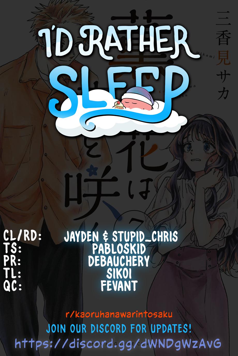 Kaoru Hana wa Rin to Saku Chap 54 - Next Chap 55