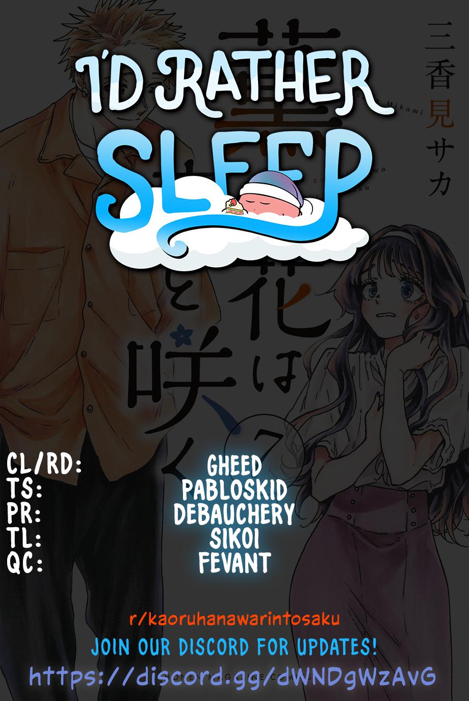 Kaoru Hana wa Rin to Saku Chap 55 - Next Chap 56