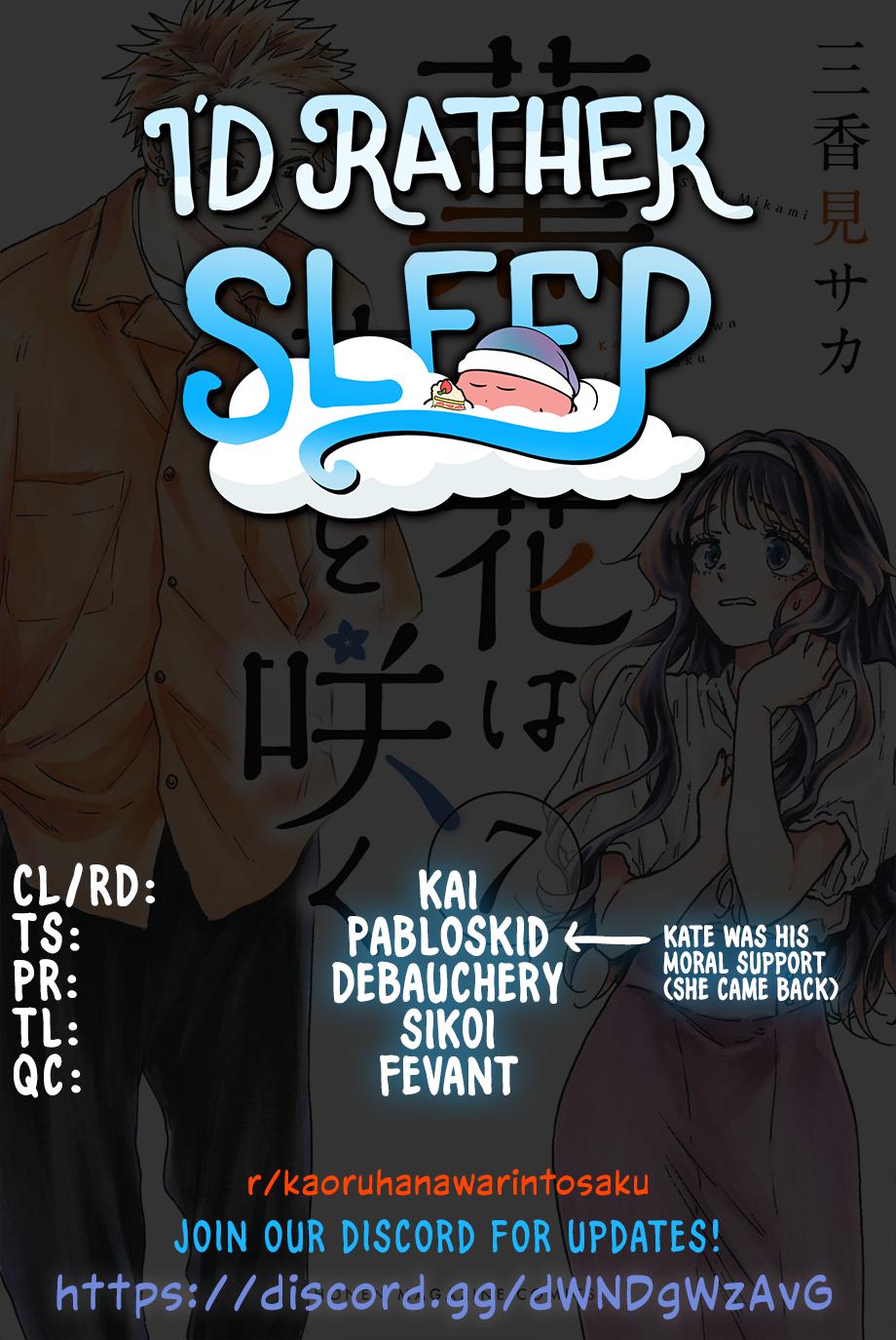 Kaoru Hana wa Rin to Saku Chap 56 - Next Chap 57