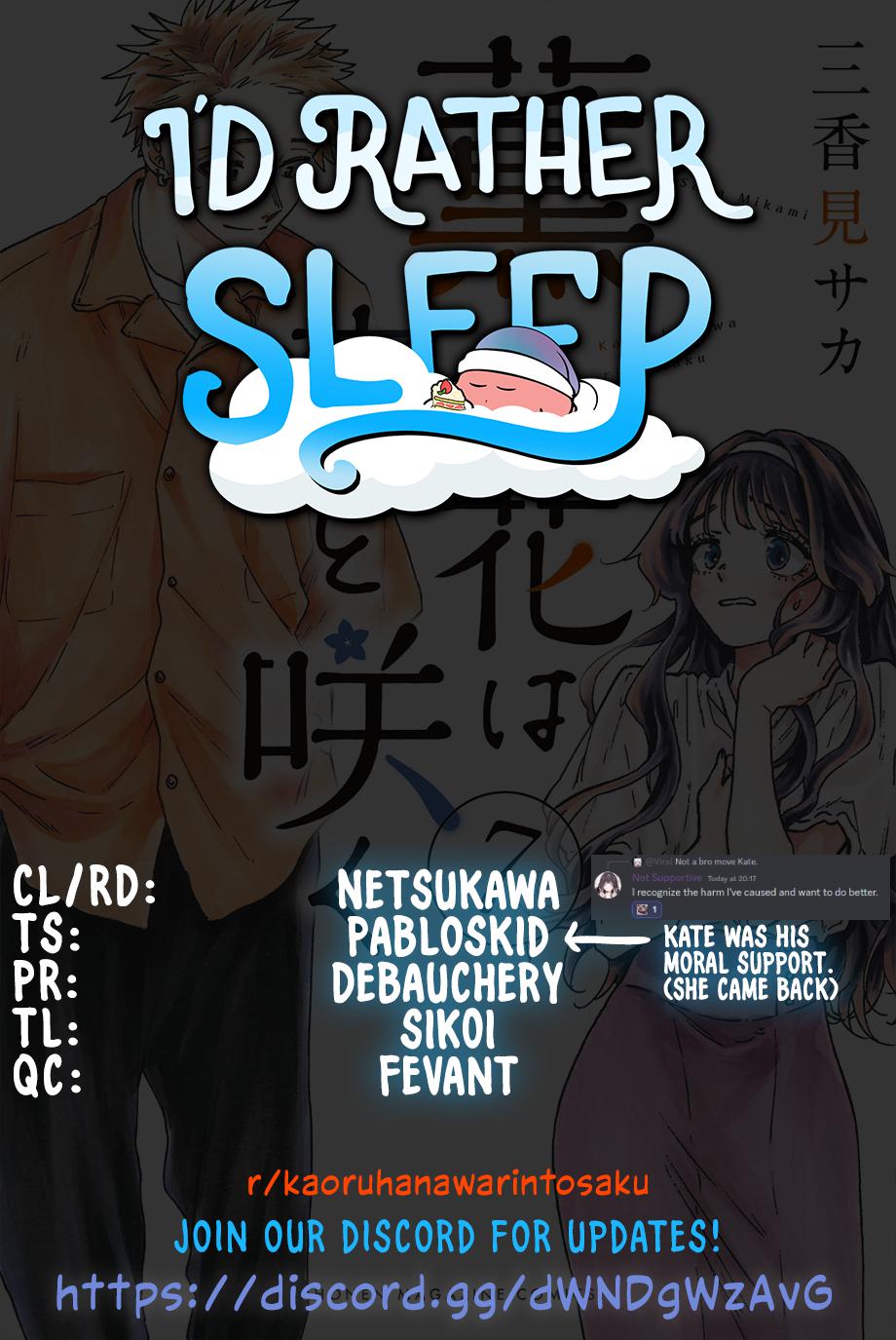 Kaoru Hana wa Rin to Saku Chap 58 - Next Chap 59