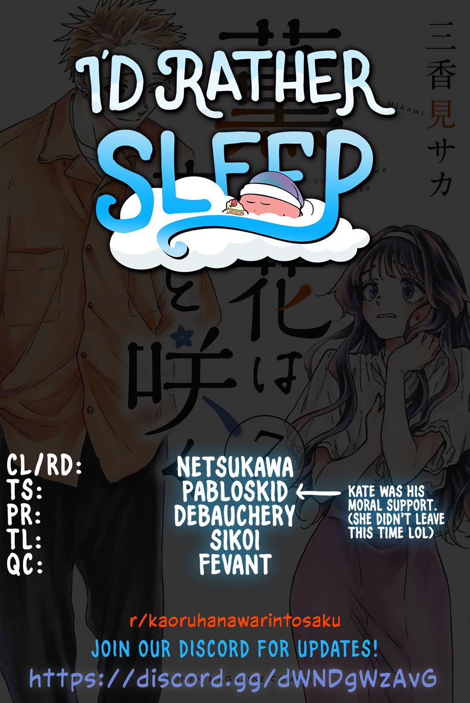 Kaoru Hana wa Rin to Saku Chap 59 - Next Chap 60