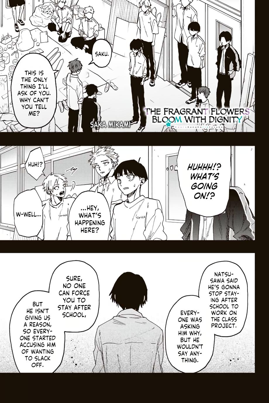 Kaoru Hana wa Rin to Saku Chap 50 - Next Chap 51