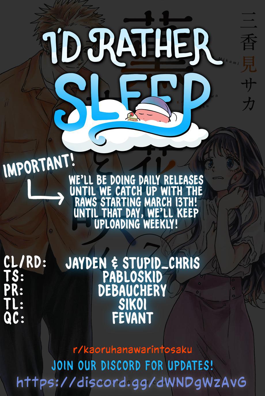 Kaoru Hana wa Rin to Saku Chap 51 - Next Chap 52