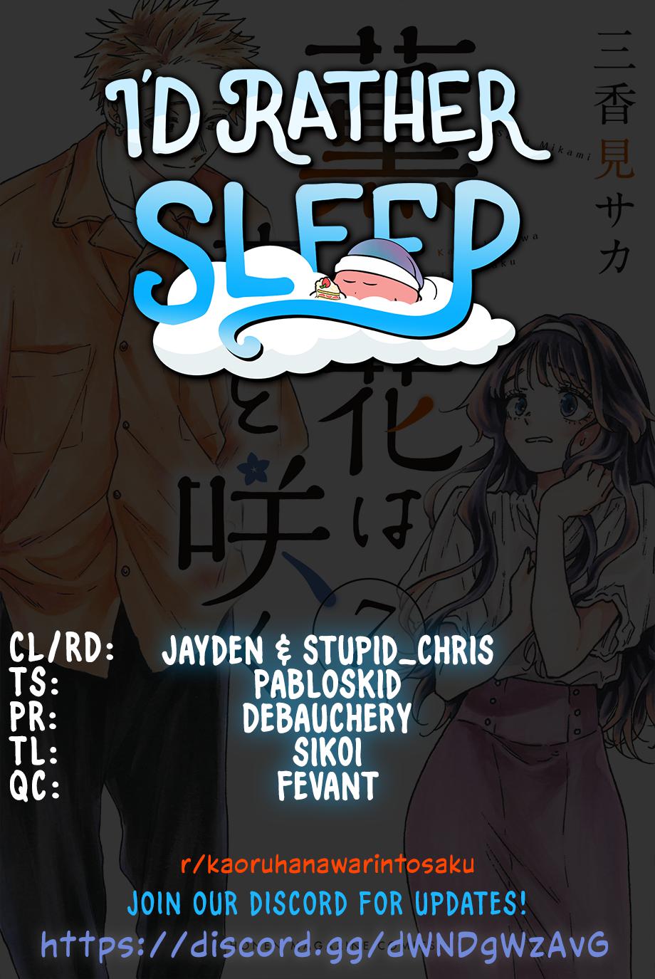 Kaoru Hana wa Rin to Saku Chap 52 - Next Chap 53