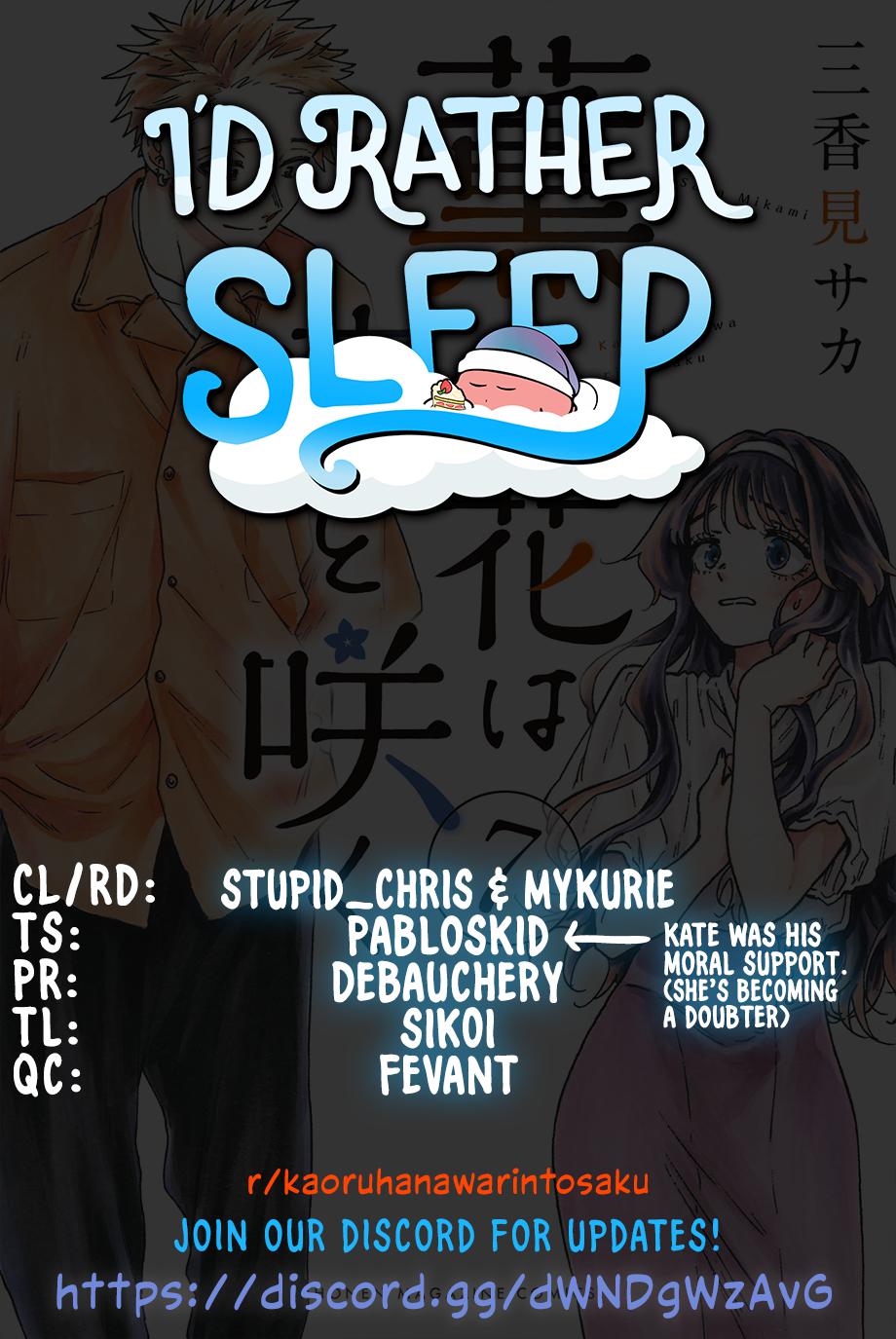 Kaoru Hana wa Rin to Saku Chap 67 - Next Chap 68