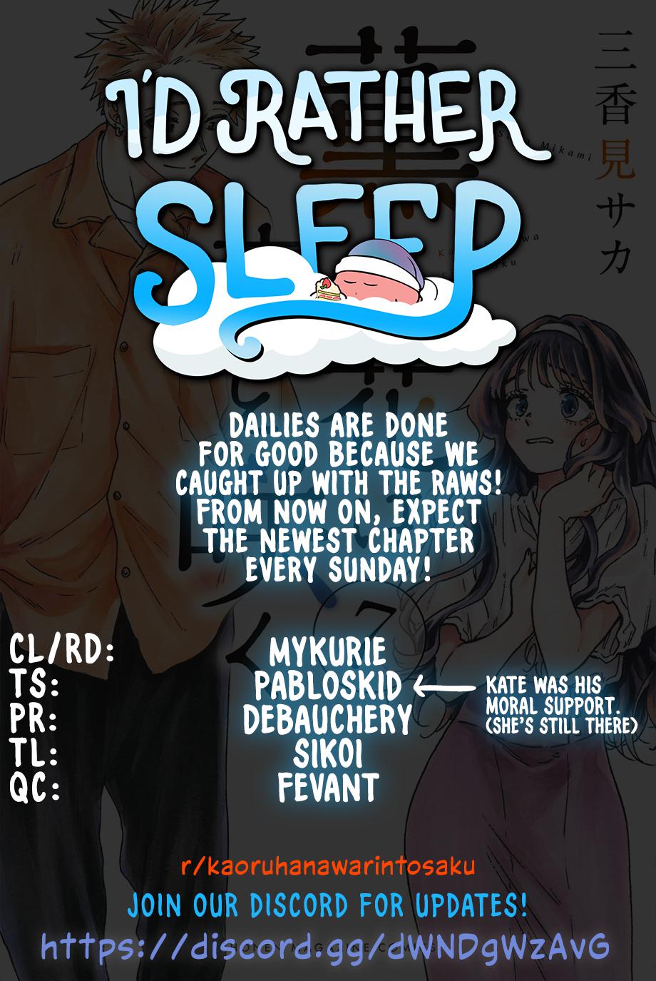 Kaoru Hana wa Rin to Saku Chap 65 - Next Chap 66