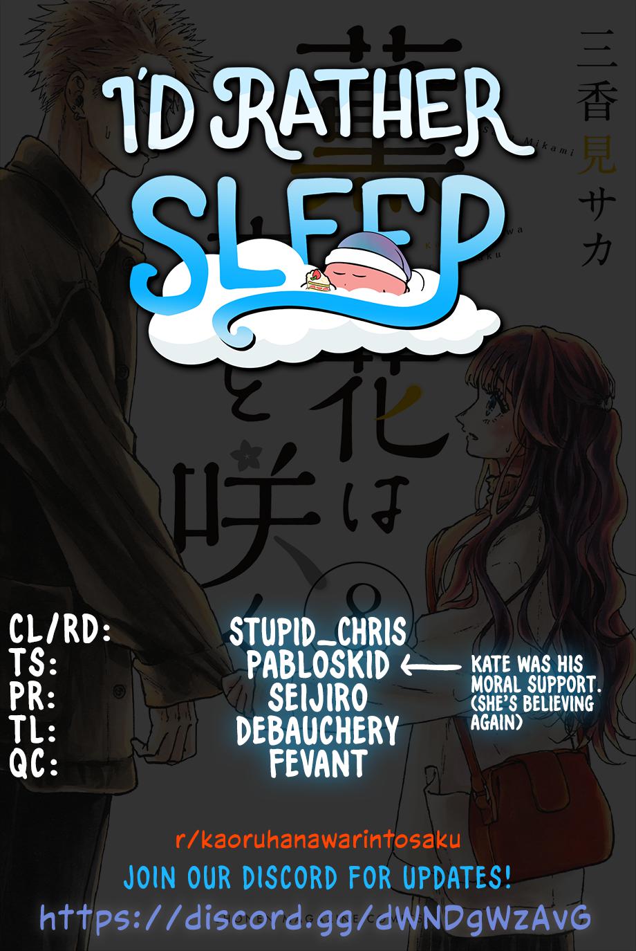 Kaoru Hana wa Rin to Saku Chap 69 - Next Chap 70