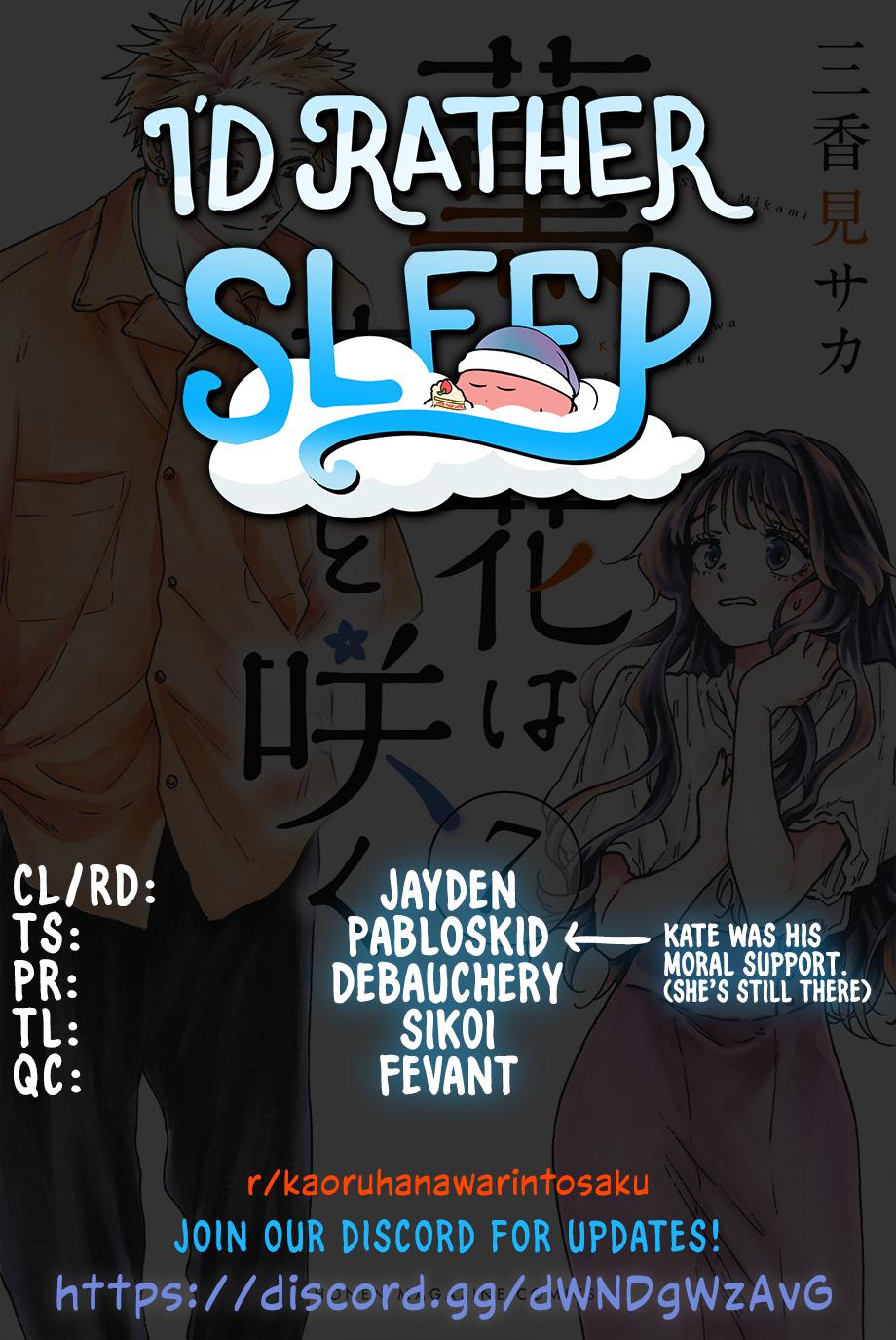 Kaoru Hana wa Rin to Saku Chap 60 - Next Chap 61