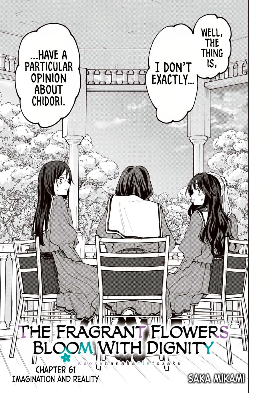 Kaoru Hana wa Rin to Saku Chap 61 - Next Chap 62