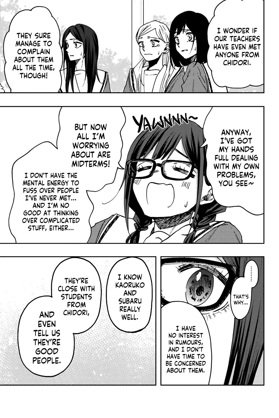 Kaoru Hana wa Rin to Saku Chap 61 - Next Chap 62