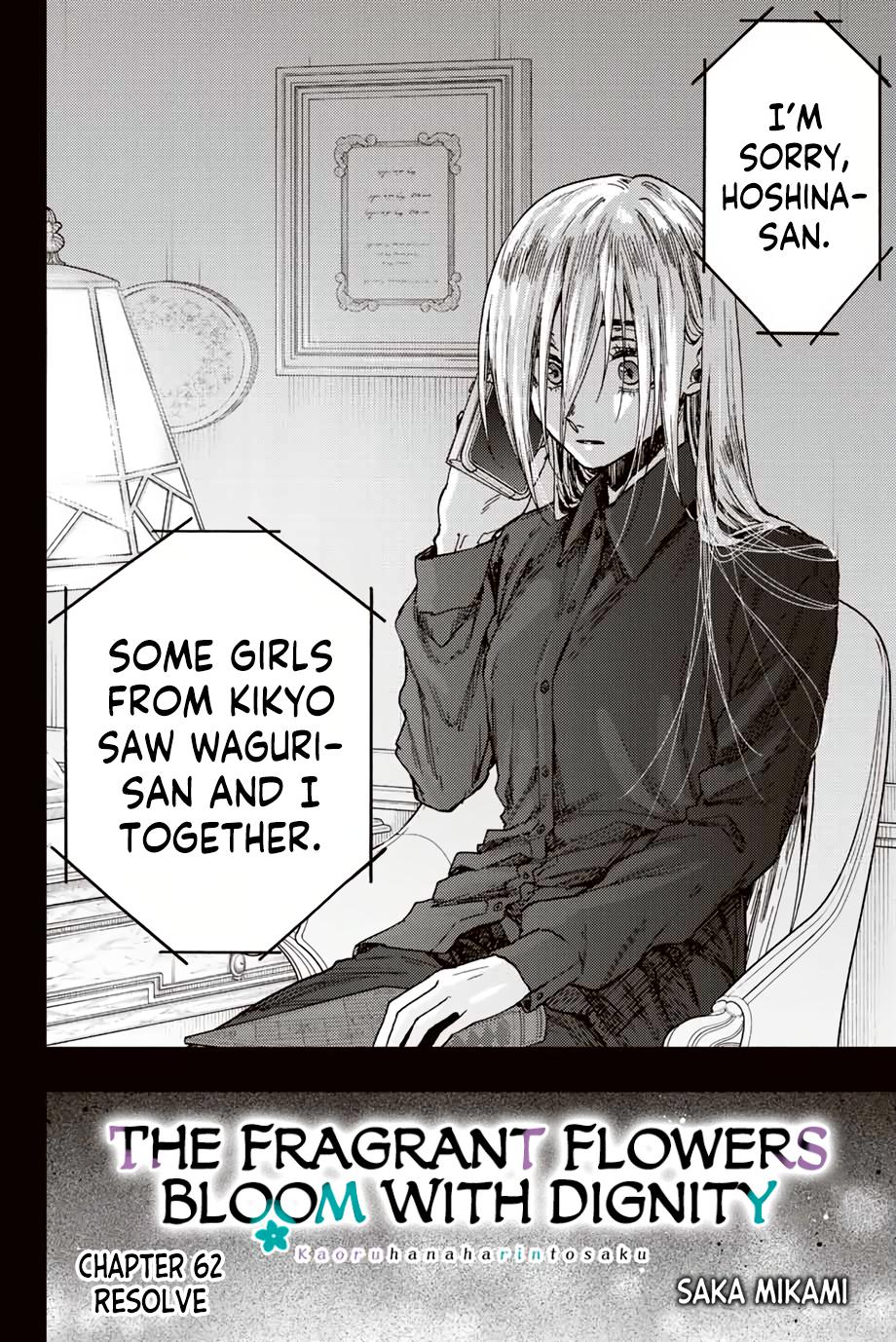 Kaoru Hana wa Rin to Saku Chap 62 - Next Chap 63