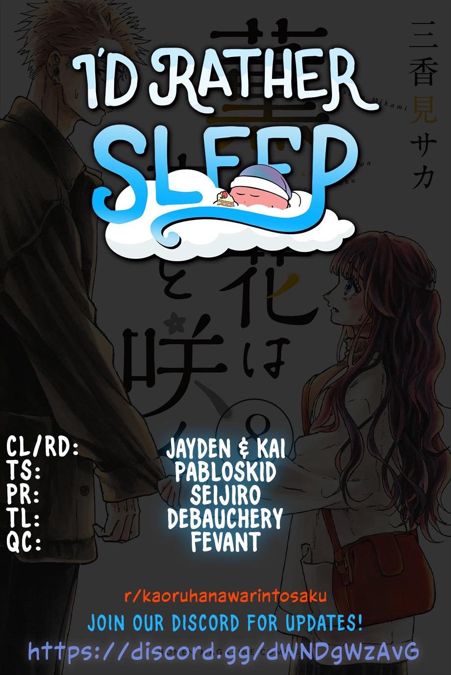 Kaoru Hana wa Rin to Saku Chap 70 - Next Chap 71