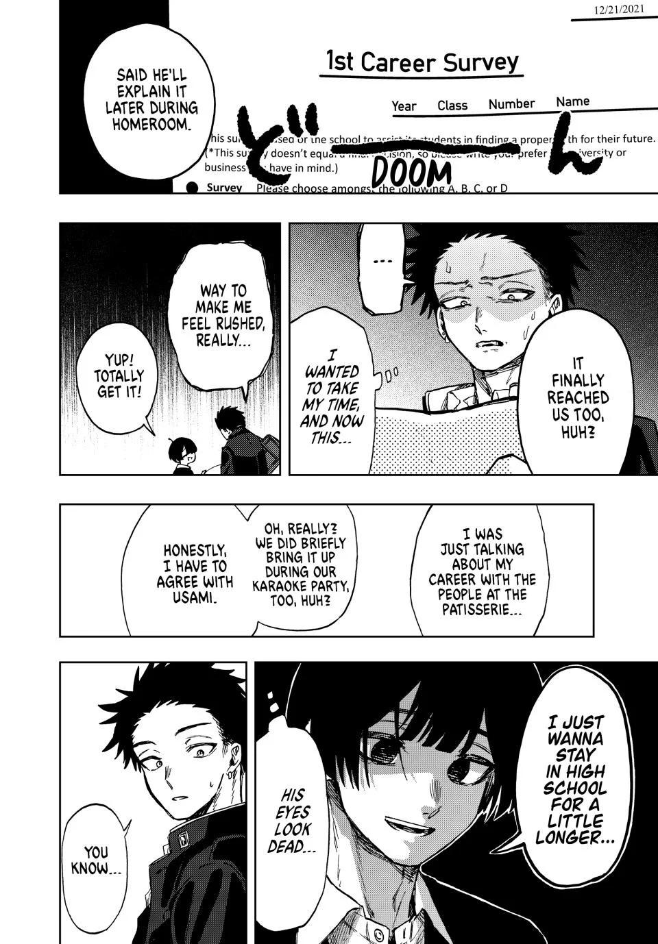 Kaoru Hana wa Rin to Saku Chap 89 - Next Chap 90