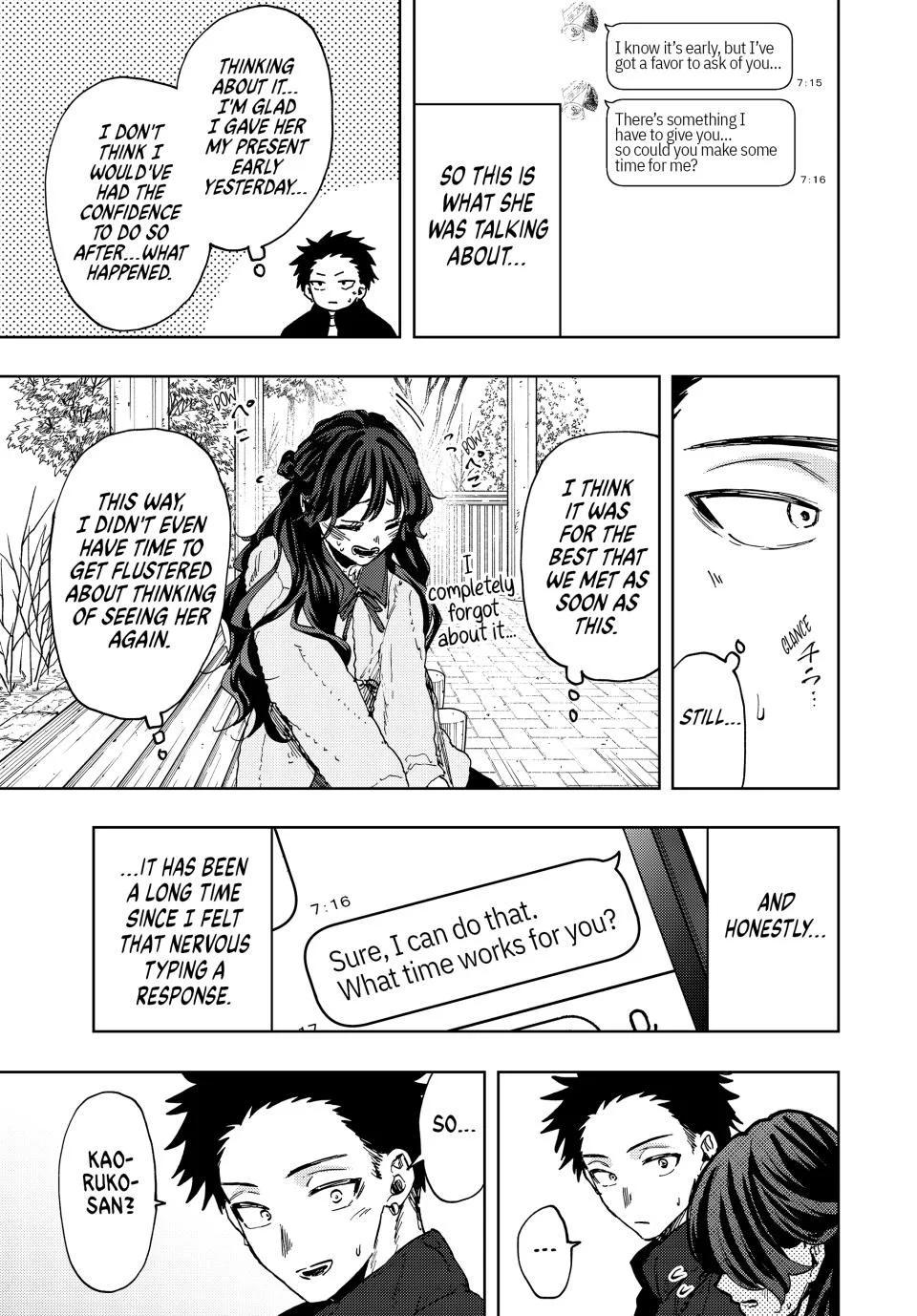 Kaoru Hana wa Rin to Saku Chap 101 - Next Chap 102