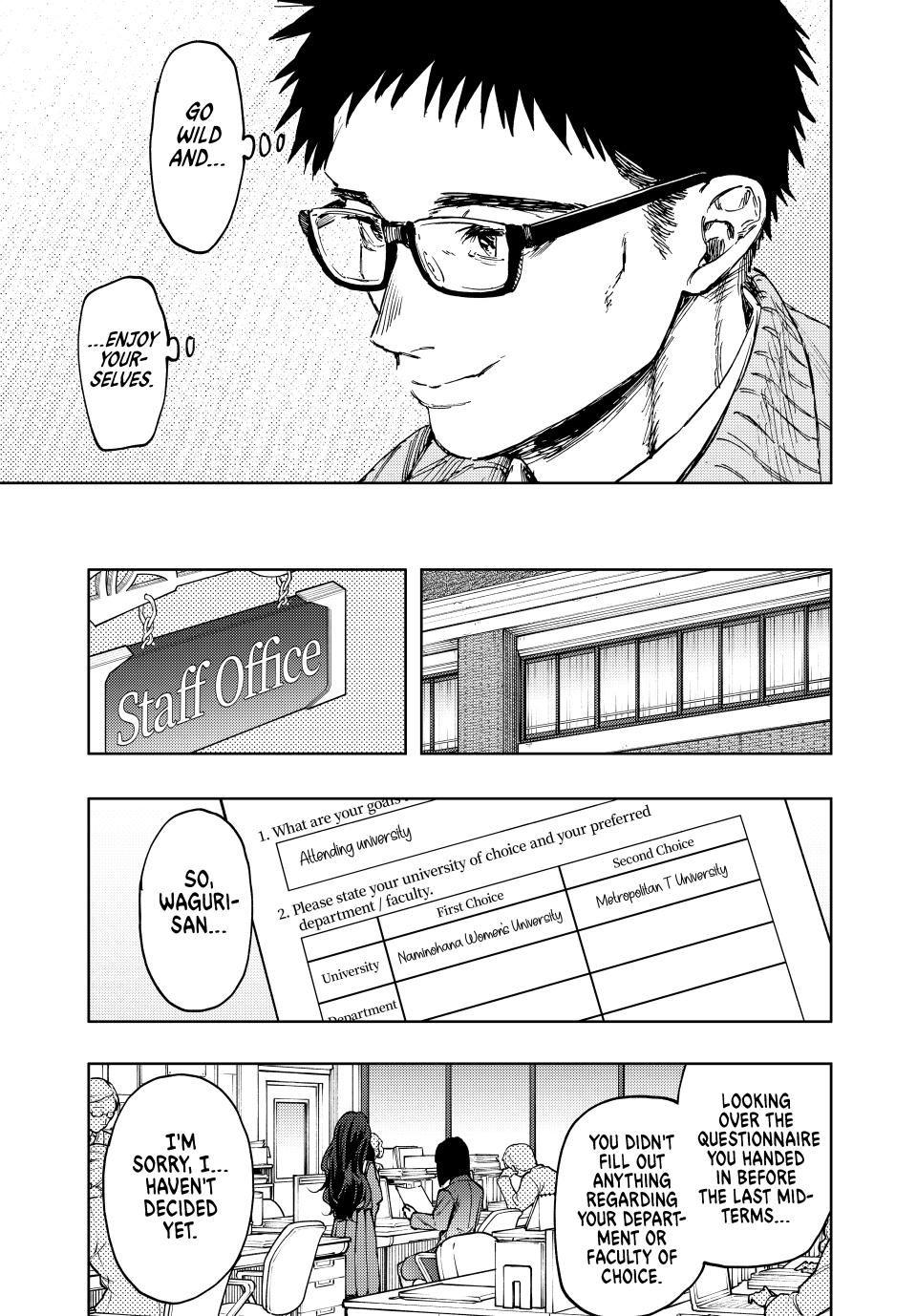 Kaoru Hana wa Rin to Saku Chap 127 - Next Chap 128