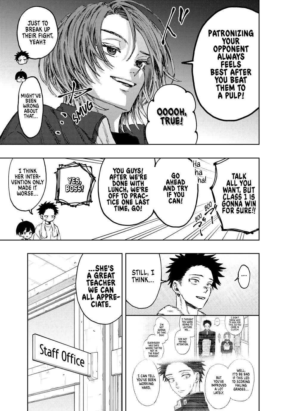 Kaoru Hana wa Rin to Saku Chap 127 - Next Chap 128