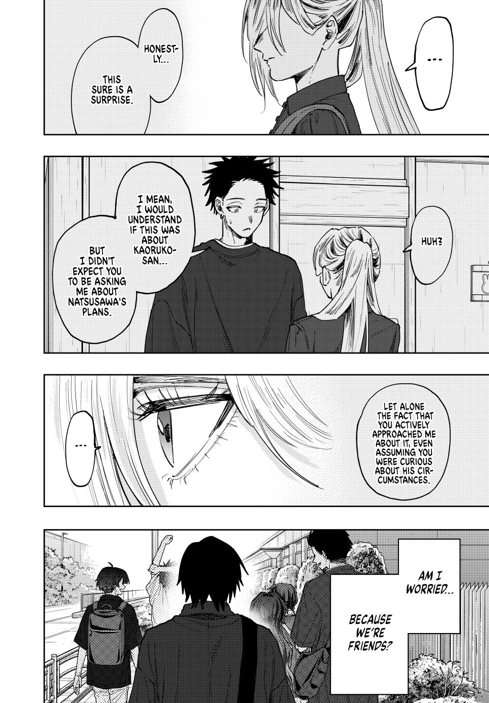 Kaoru Hana wa Rin to Saku Chap 134 - Next Chap 135
