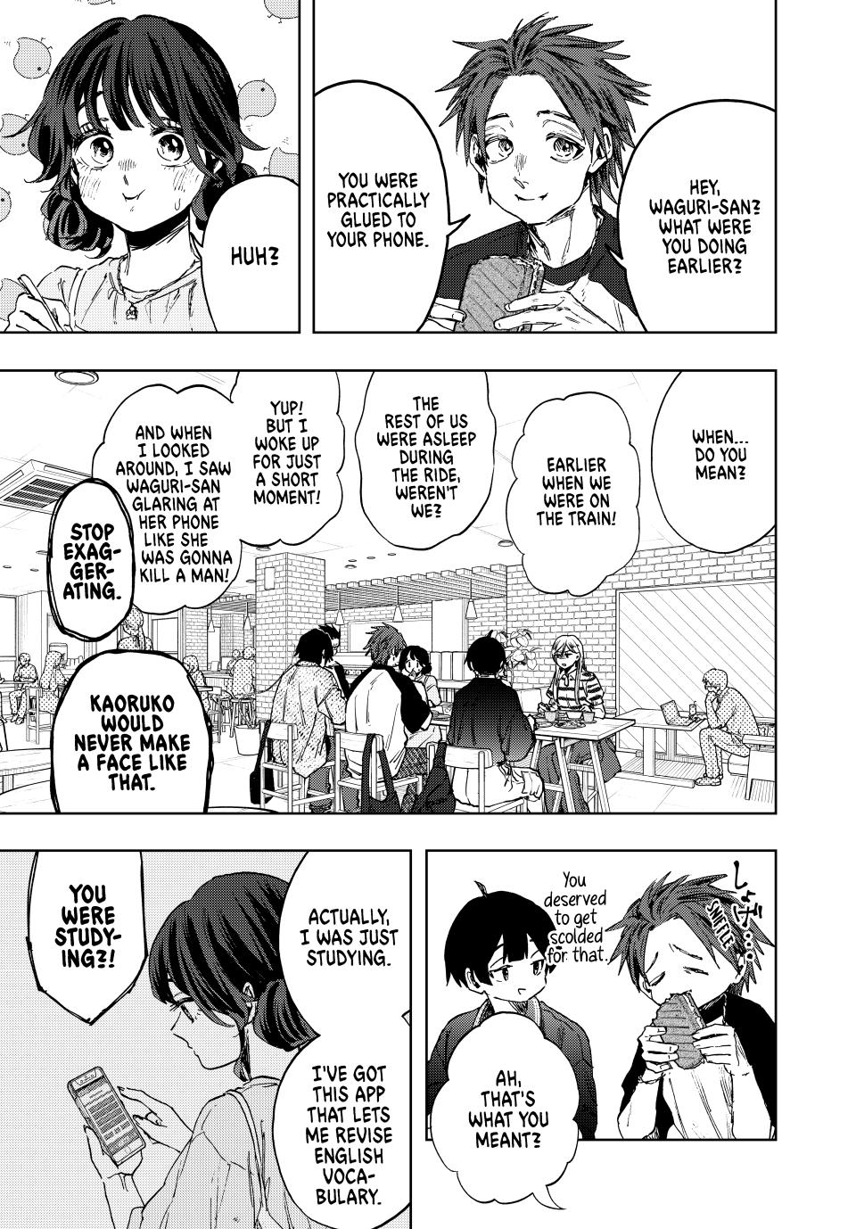 Kaoru Hana wa Rin to Saku Chap 136 - Next Chap 137