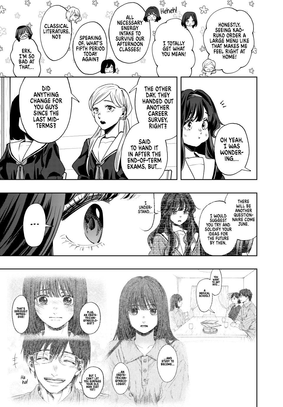 Kaoru Hana wa Rin to Saku Chap 132 - Next Chap 133