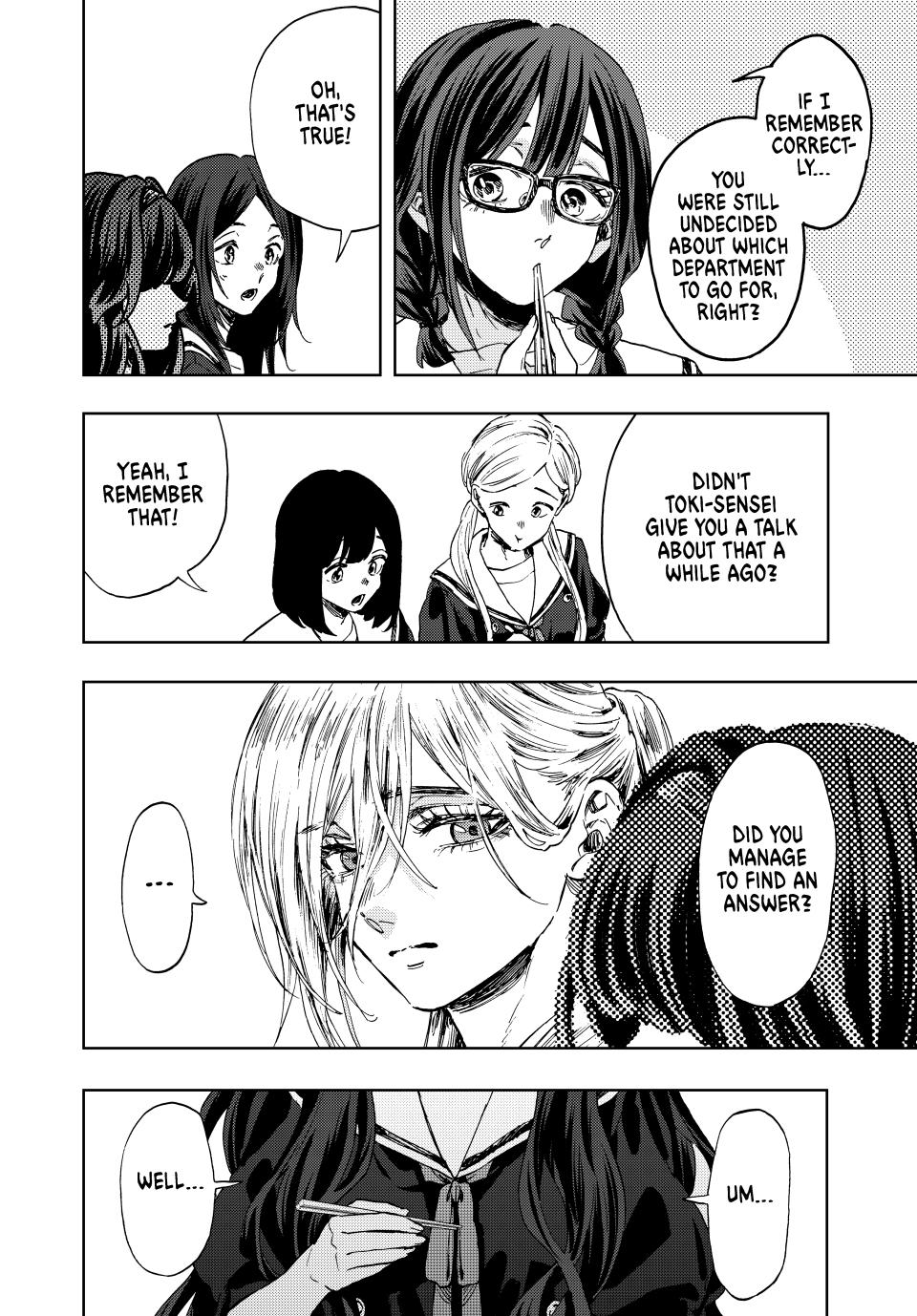 Kaoru Hana wa Rin to Saku Chap 132 - Next Chap 133