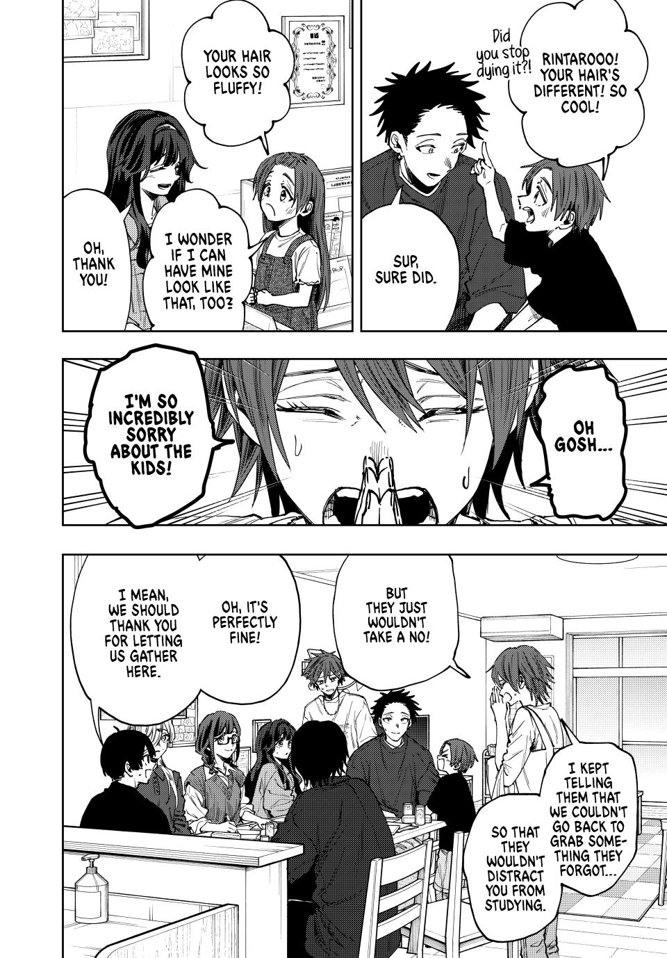 Kaoru Hana wa Rin to Saku Chap 133 - Next Chap 134