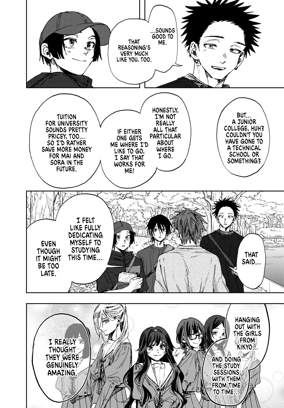 Kaoru Hana wa Rin to Saku Chap 146 - Next Chap 147