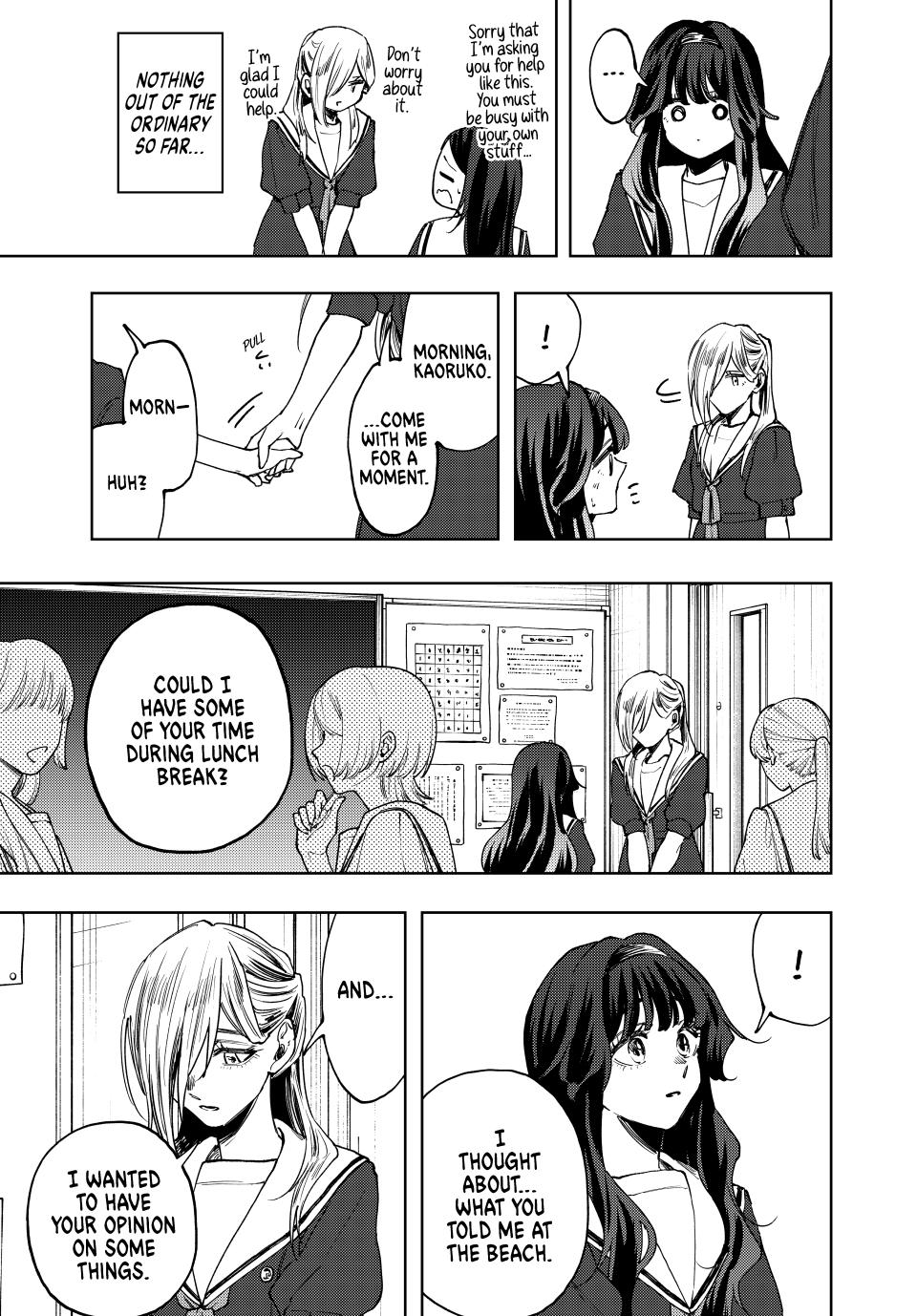 Kaoru Hana wa Rin to Saku Chap 140 - Next Chap 141