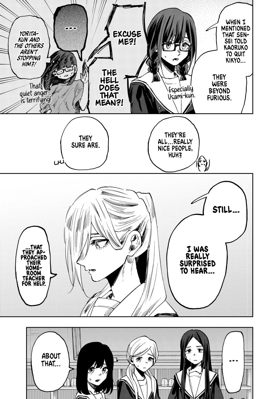 Kaoru Hana wa Rin to Saku Chap 165 - Next Chap 166