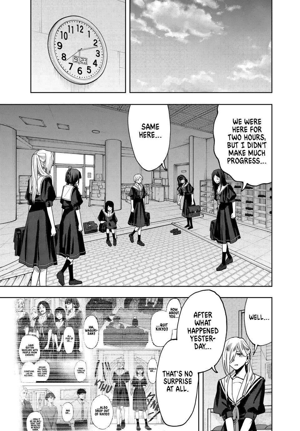 Kaoru Hana wa Rin to Saku Chap 165 - Next Chap 166