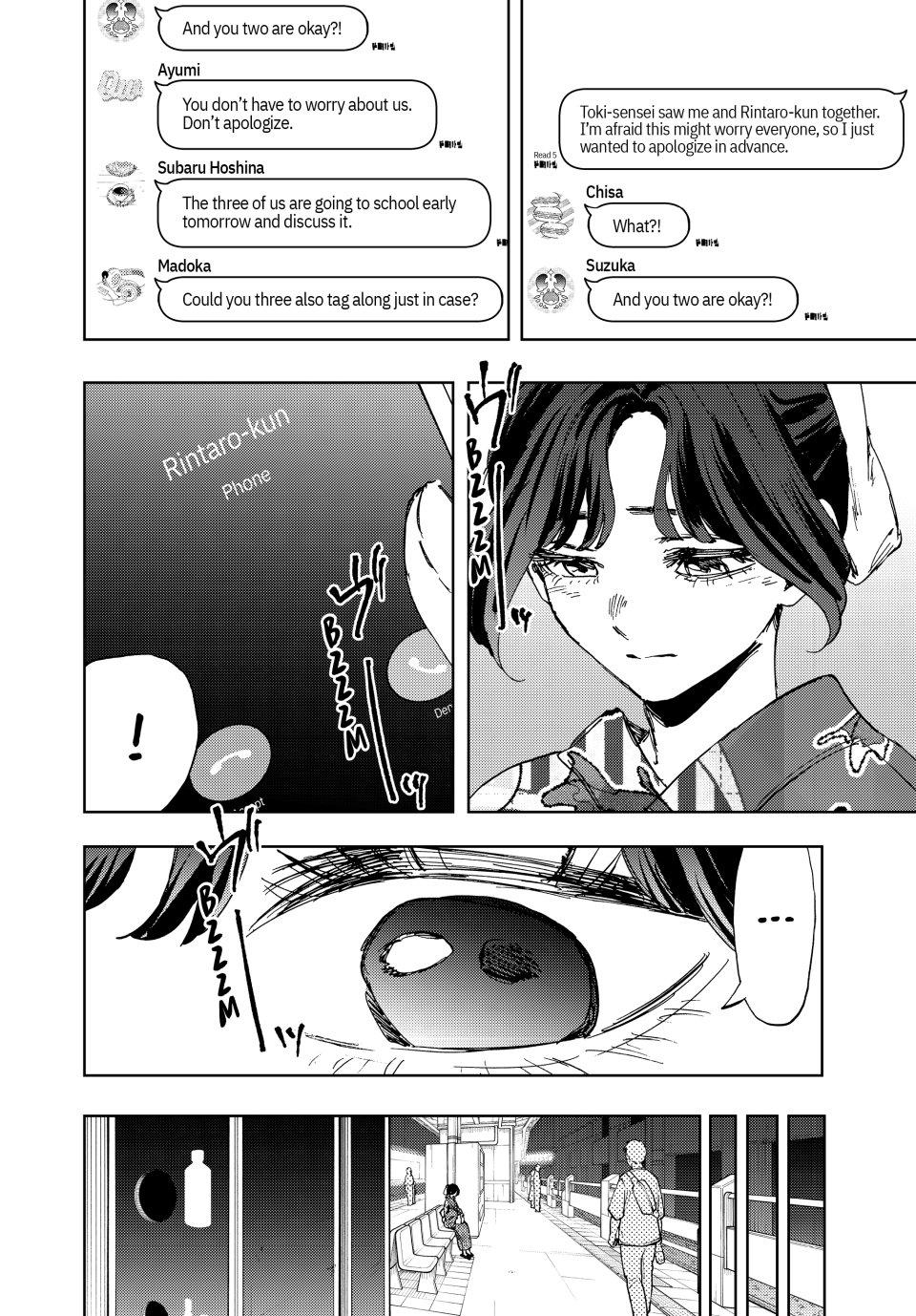 Kaoru Hana wa Rin to Saku Chap 160 - Next Chap 161