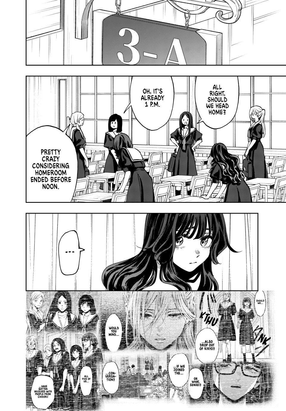 Kaoru Hana wa Rin to Saku Chap 163 - Next Chap 164