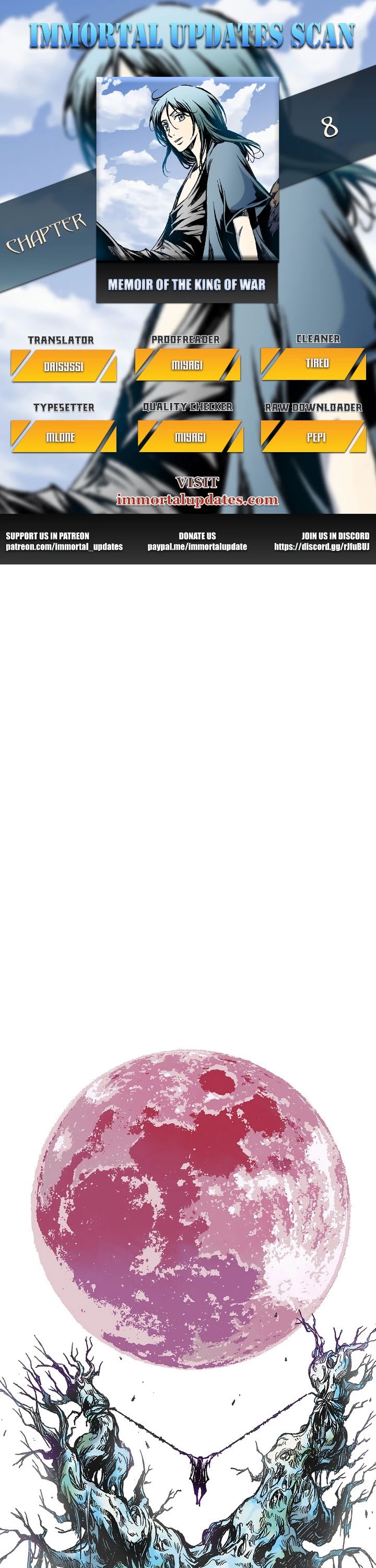 Memoir of the God of War Chap 8 - Next Chap 9