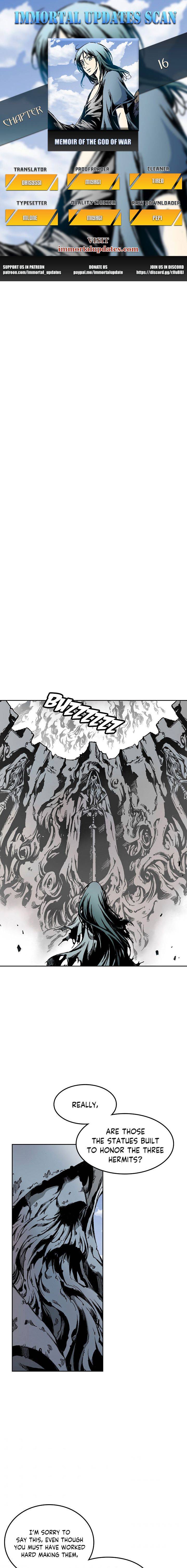 Memoir of the God of War Chap 16 - Next Chap 17