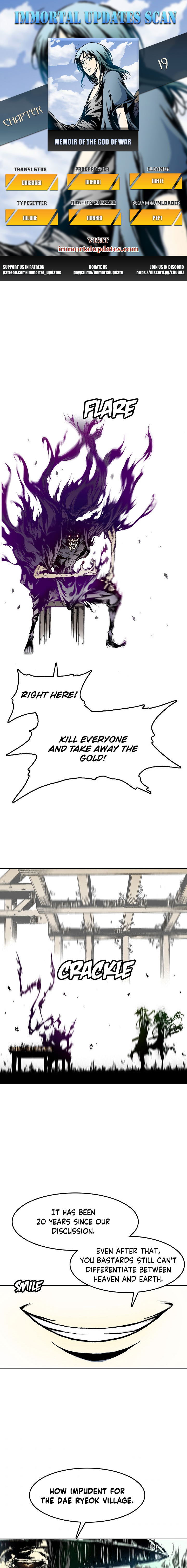 Memoir of the God of War Chap 19 - Next Chap 20