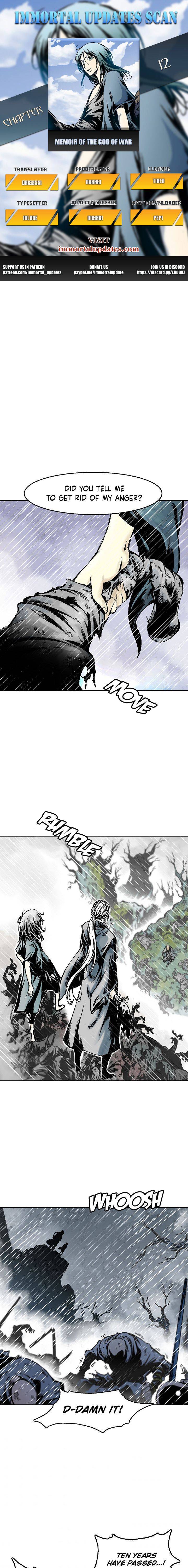 Memoir of the God of War Chap 12 - Next Chap 13