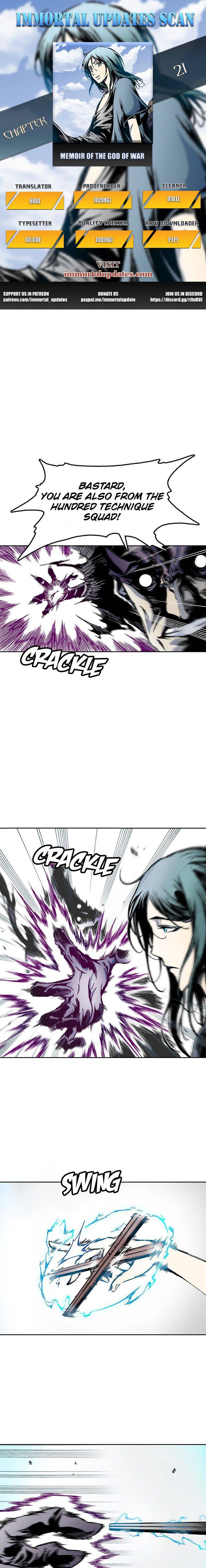 Memoir of the God of War Chap 21 - Next Chap 22