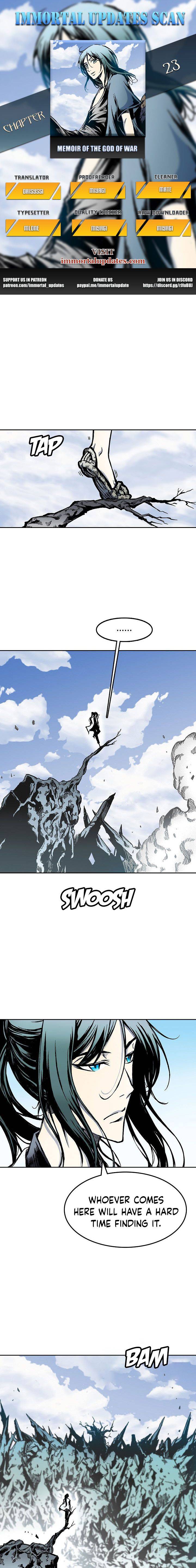 Memoir of the God of War Chap 23 - Next Chap 24