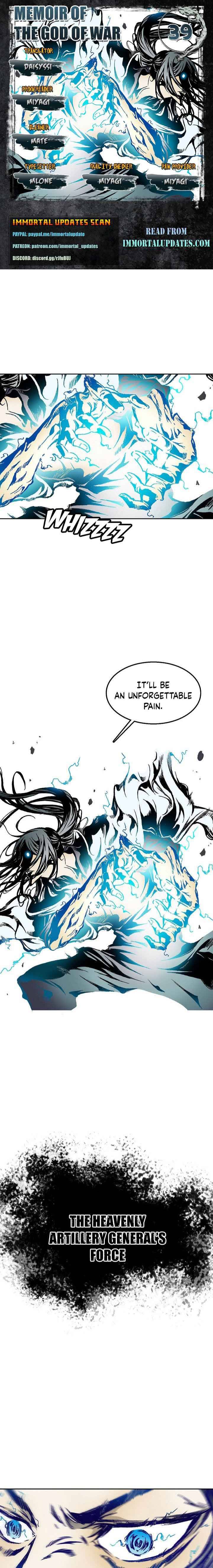 Memoir of the God of War Chap 39 - Next Chap 40