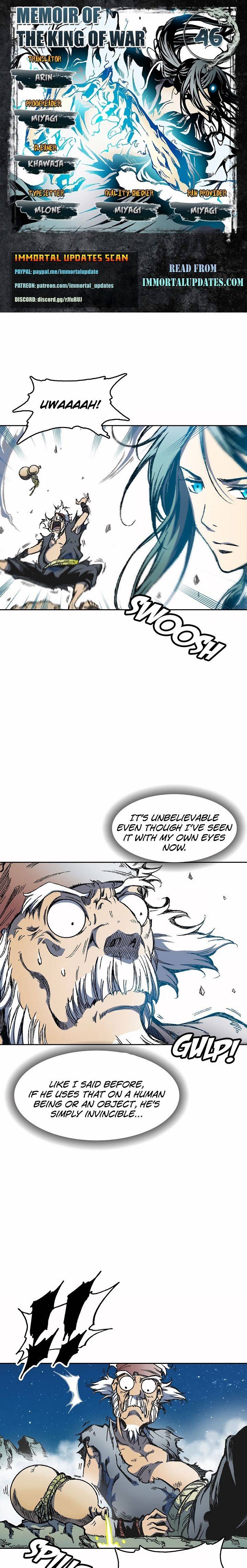 Memoir of the God of War Chap 46 - Next Chap 47