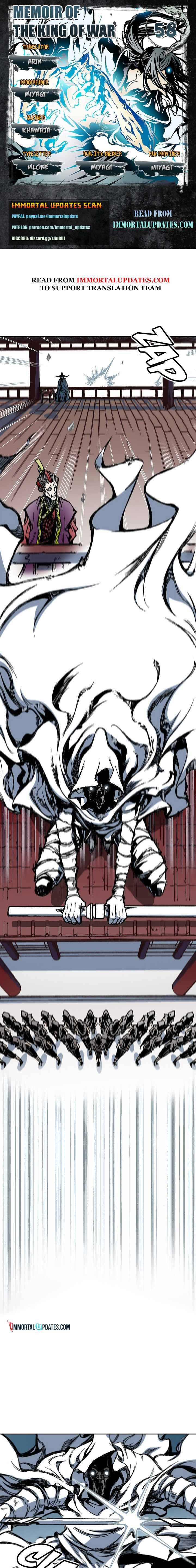 Memoir of the God of War Chap 58 - Next Chap 59