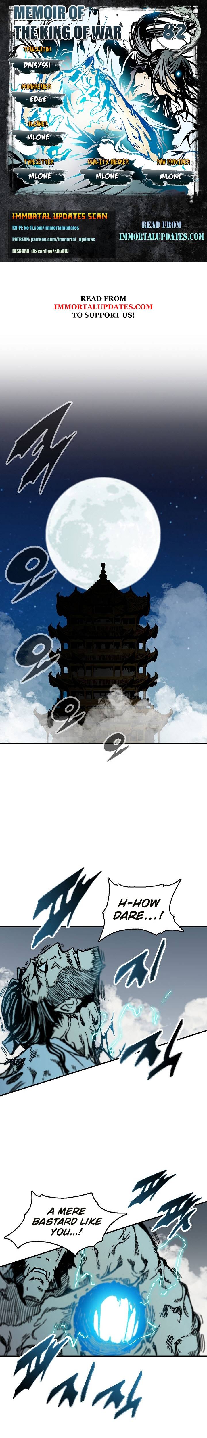 Memoir of the God of War Chap 82 - Next Chap 83