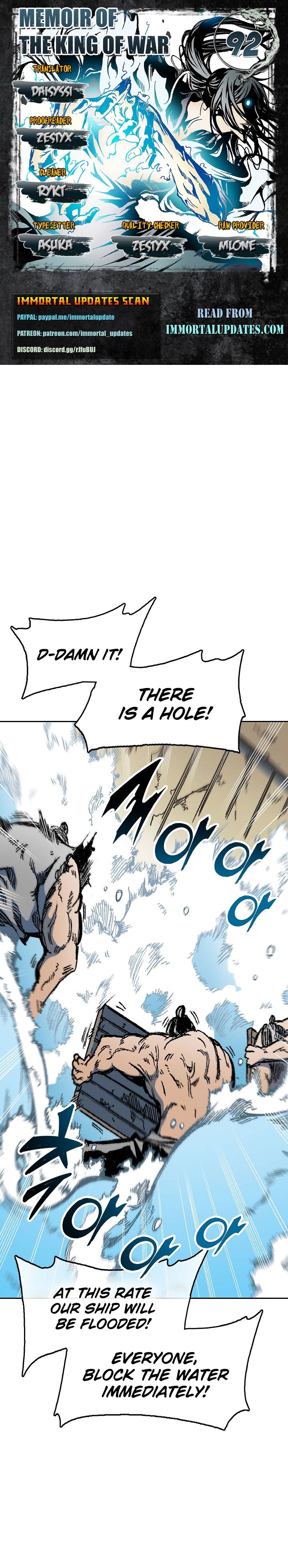 Memoir of the God of War Chap 92 - Next Chap 93