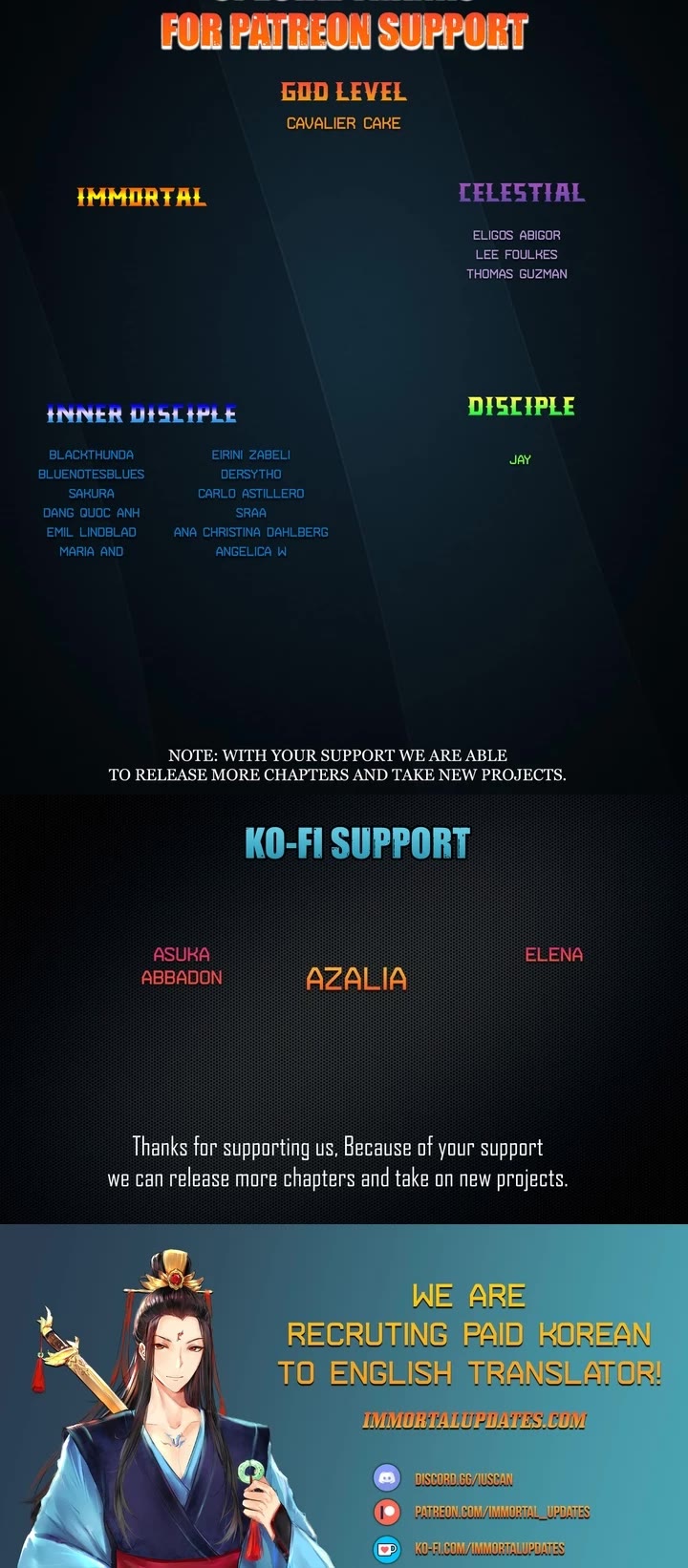 Memoir of the God of War Chap 104 - Next Chap 105