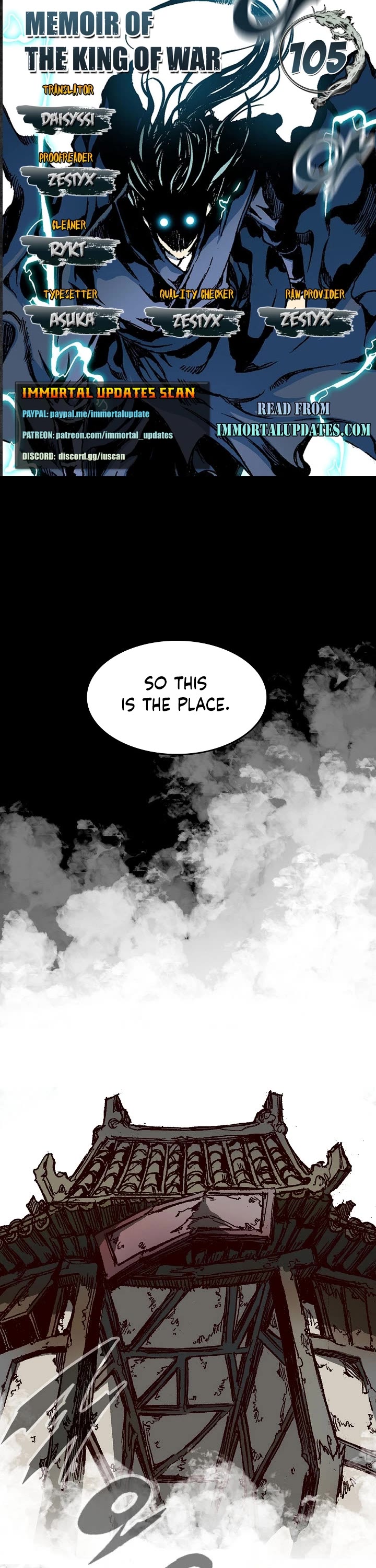 Memoir of the God of War Chap 105 - Next Chap 106