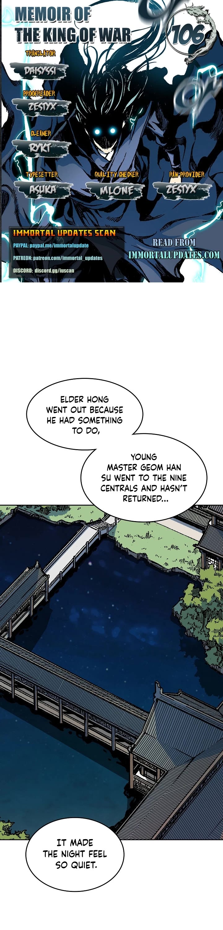 Memoir of the God of War Chap 106 - Next Chap 107