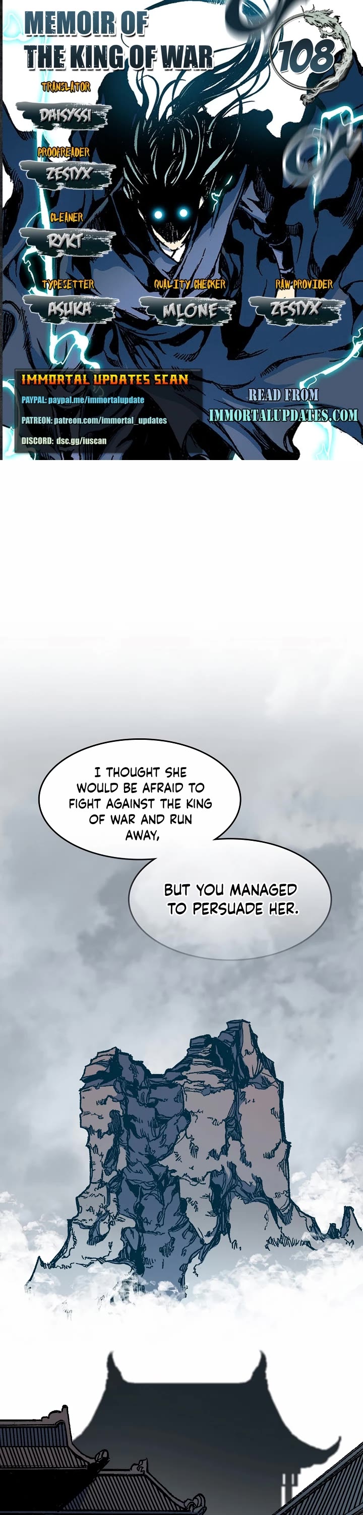 Memoir of the God of War Chap 108 - Next Chap 109