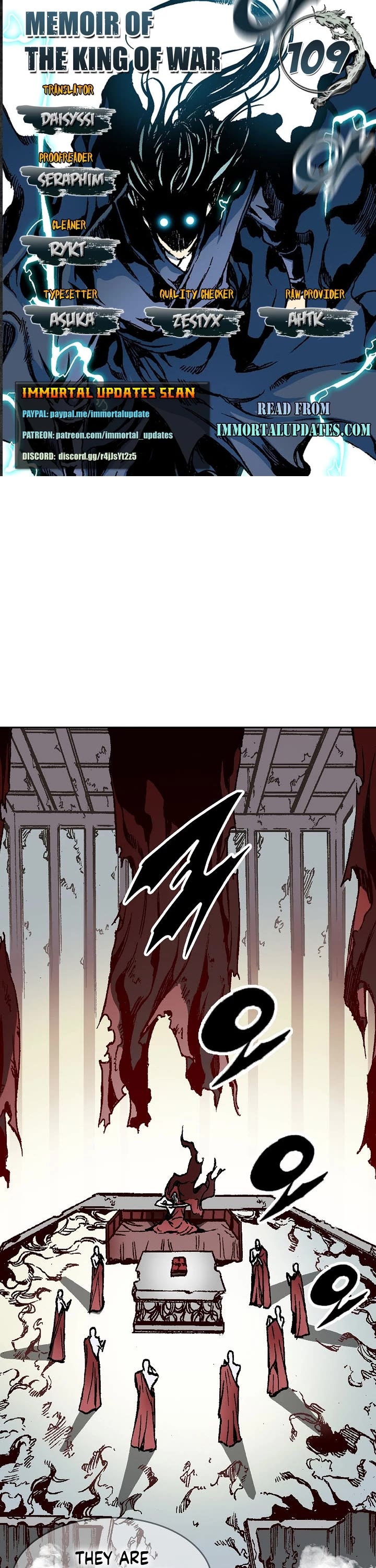 Memoir of the God of War Chap 109 - Next Chap 110