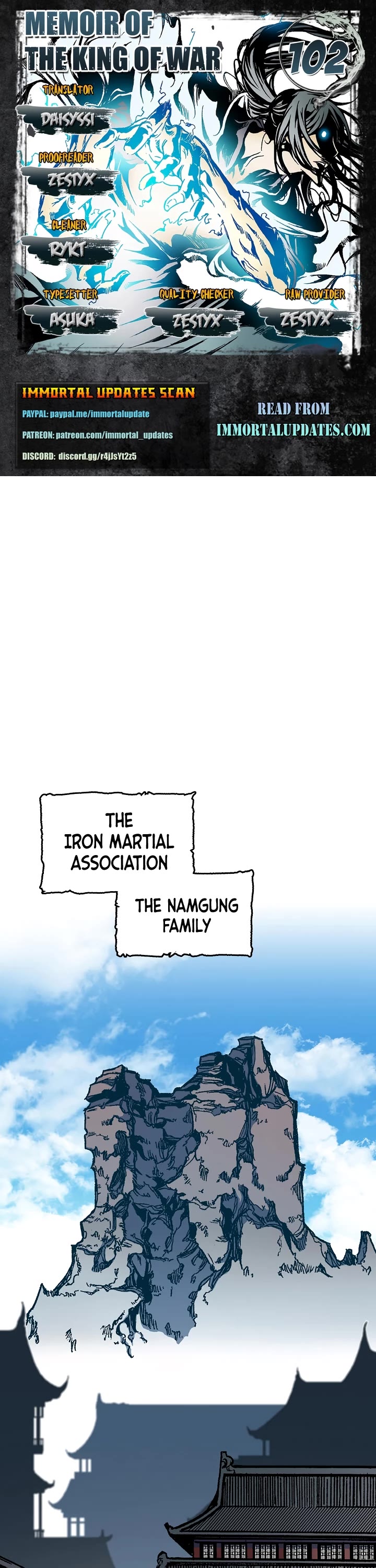 Memoir of the God of War Chap 102 - Next Chap 103