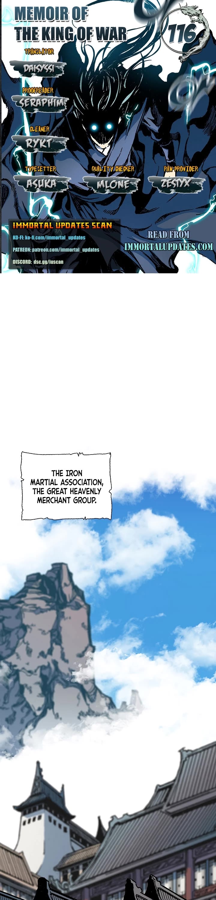 Memoir of the God of War Chap 116 - Next Chap 117