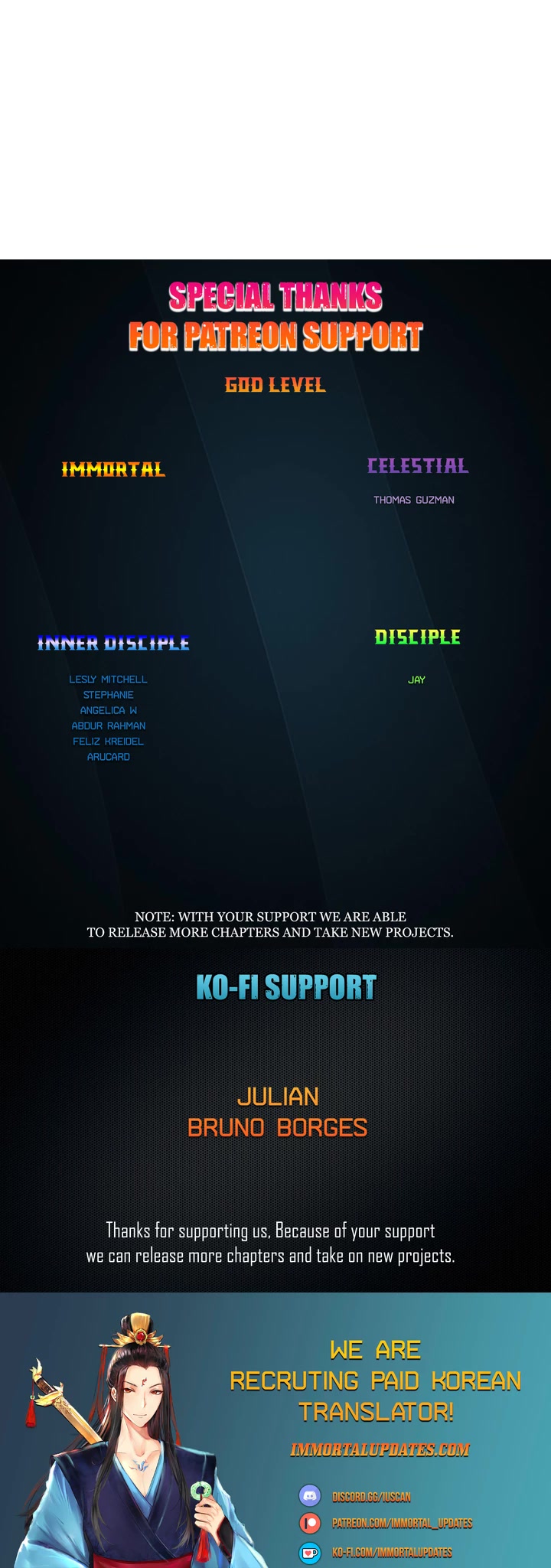 Memoir of the God of War Chap 119 - Next Chap 120